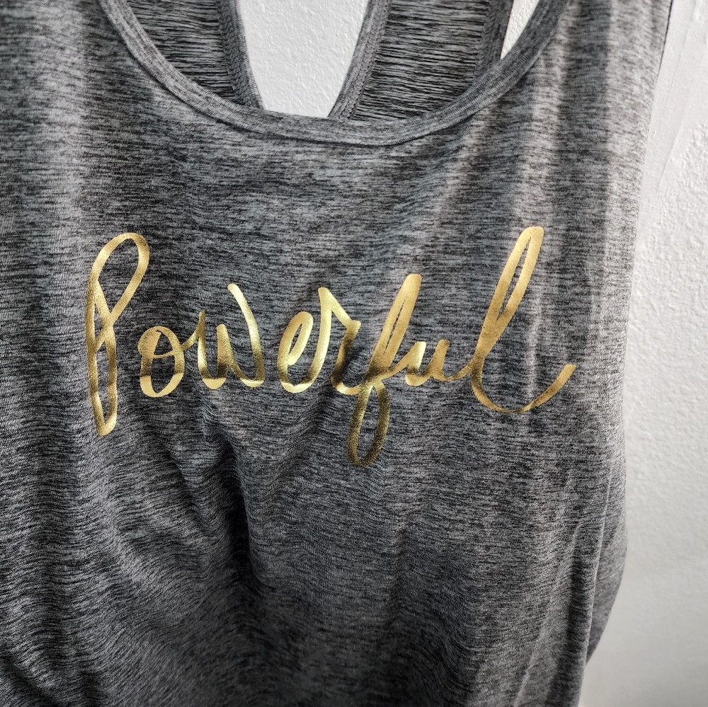 "Powerful" Work Out Top - Picture 2 of 6